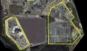 Suncor mature fine tailings areas