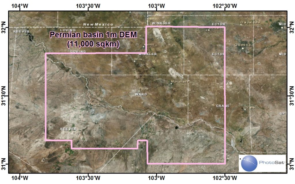 Permian Basin DEM