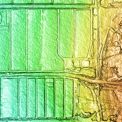 1m PhotoSat elevation image