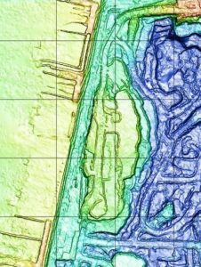 Tailings dyke elevation image