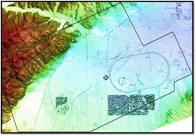 KOMPSAT-3A satellite survey Garlock Fault California KOMPSAT-3A satellite survey Garlock Fault California
