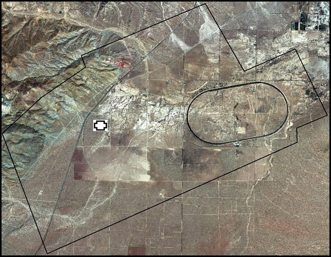 WorldView-3 satellite orthophoto Garlock Fault California WorldView-3 satellite orthophoto Garlock Fault California