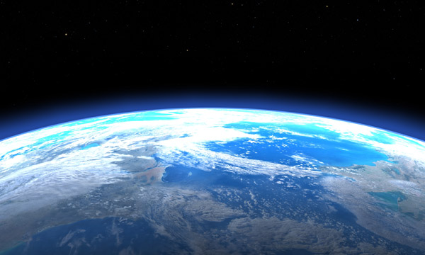 Planet-Earth Satellite picture of earth