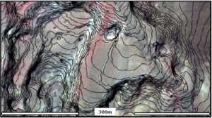 Untitled-1 (2) WorldView-2 color image with 50cm contours from the PhotoSat WorldView-3 survey of the Eritrea test area.