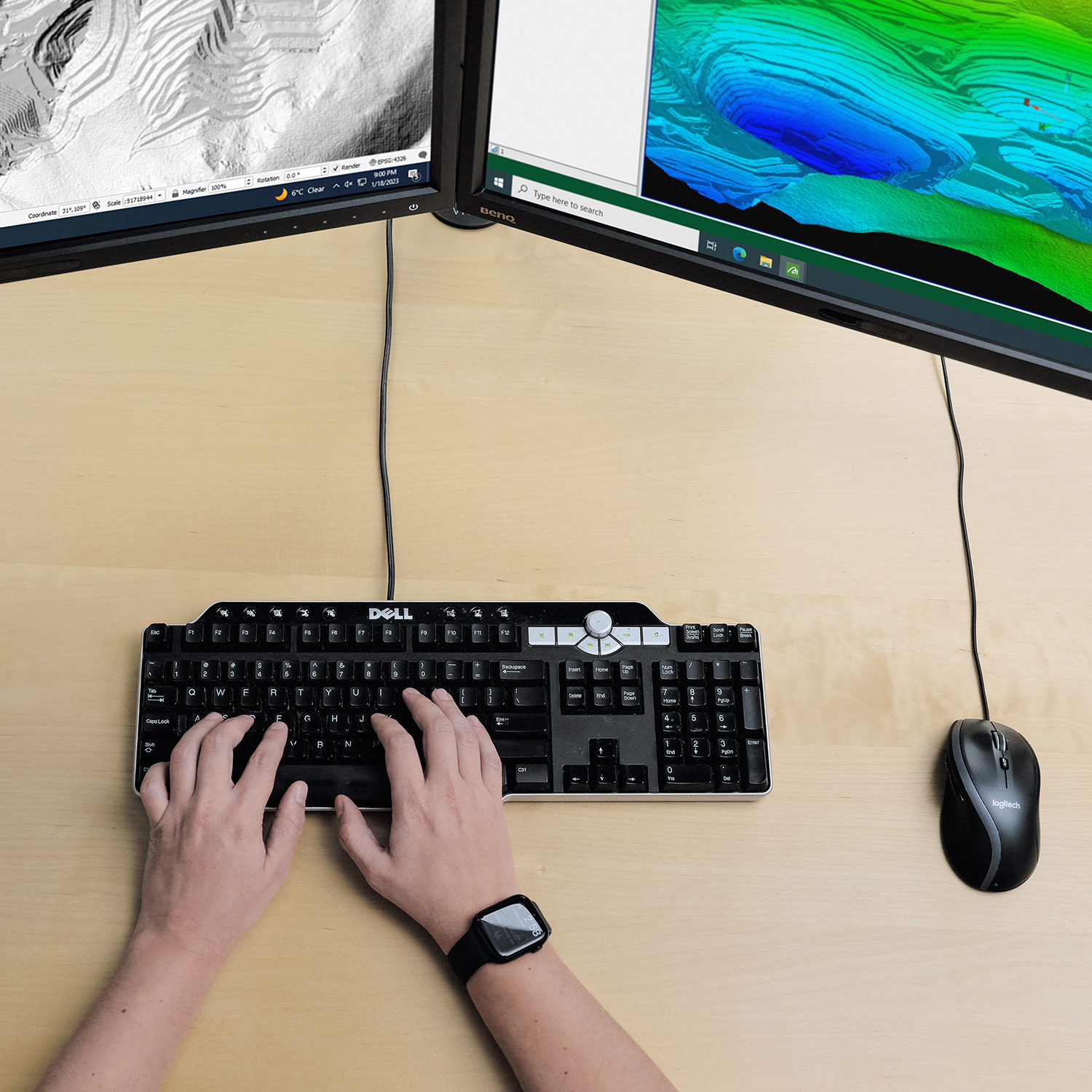 Photosat Satellite Mapping Topography Alteration Mapping